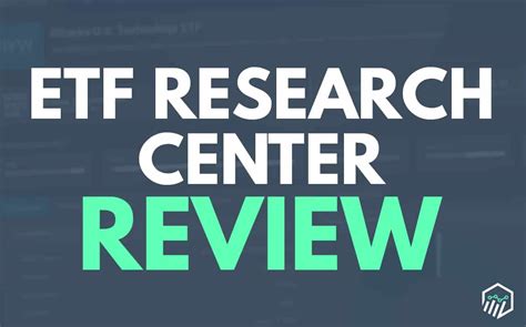 ETF Research Center.